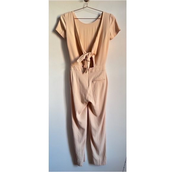 Sezane Charles Jumpsuit In Pink 34 (US 2) - Picture 4 of 13